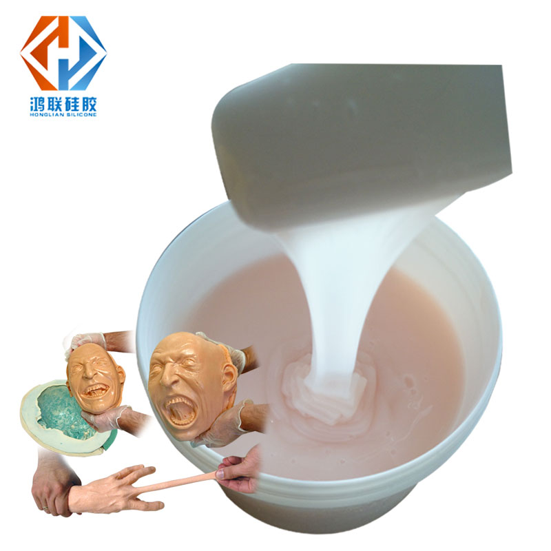 platinum liquid silicone HL-9530 make artificial skin products