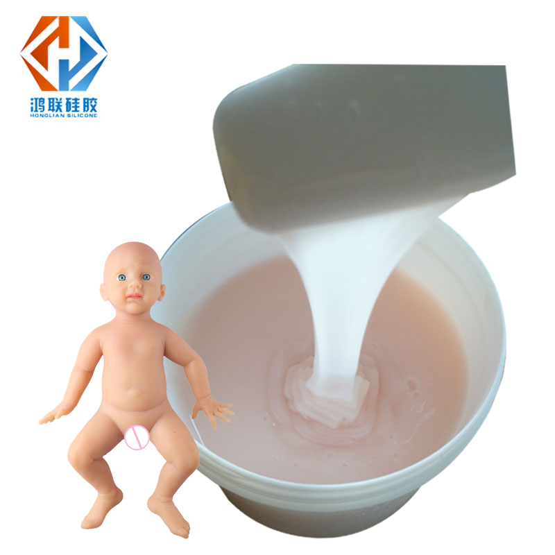 artificial skin liquid silicone make silicone reborn doll HL-9100